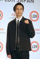 　記者発表会に出席した橘ケンチ