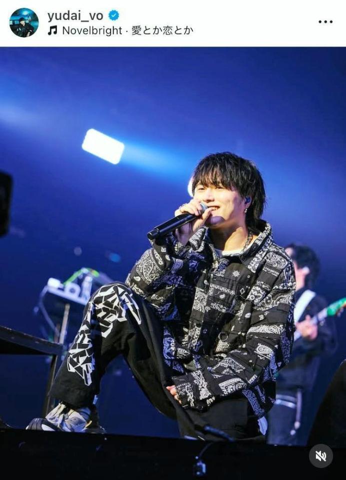 竹中雄大のインスタグラム＠ｙｕｄａｉ＿ｖｏ（２４年１２月３１日付）より