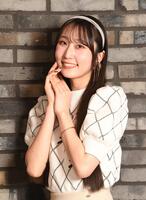 　Ｊｕｉｃｅ＝Ｊｕｉｃｅを引っ張る４代目リーダー・段原瑠々（撮影・佐々木彰尚）