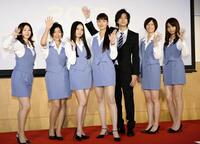 　１３年７月、「ショムニ」会見で