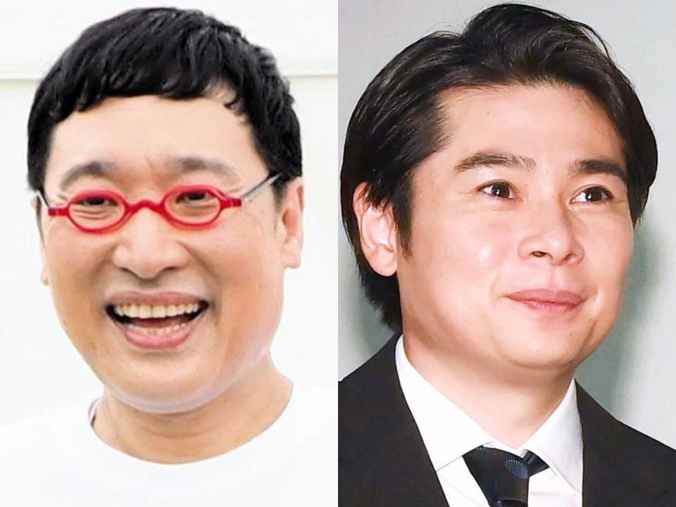 　南海キャンディーズ・山里亮太（左）と平成ノブシコブシ・吉村崇