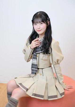 　“次世代エース”との呼び声も高いＡＫＢ４８・佐藤綺星（撮影・伊藤笙子）