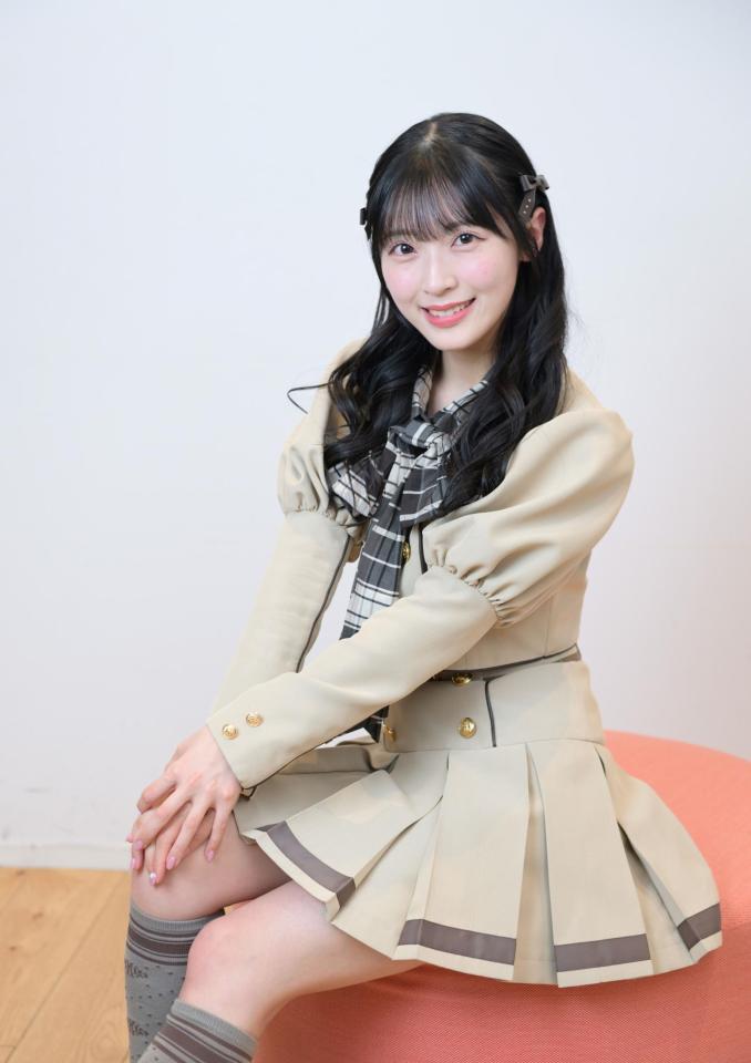　“次世代エース”との呼び声も高いＡＫＢ４８・佐藤綺星（撮影・伊藤笙子）