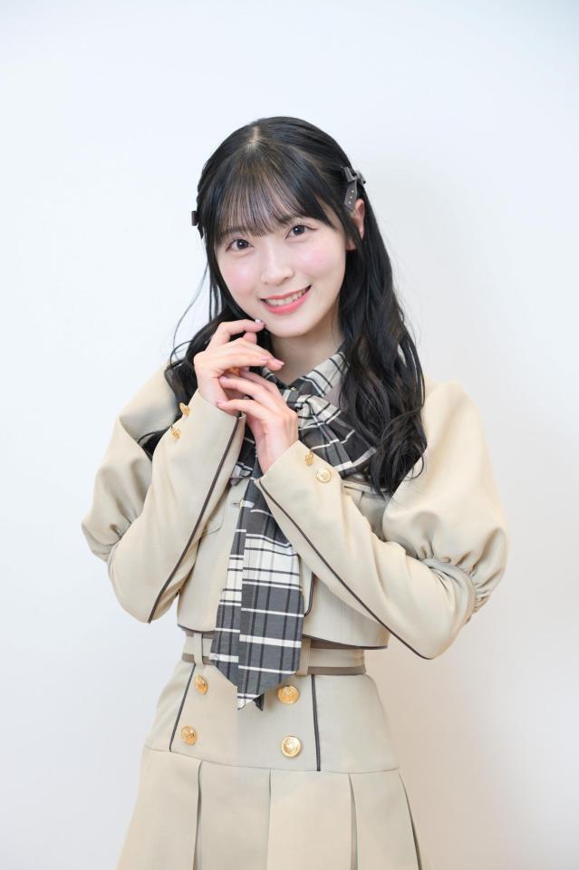 　“次世代エース”との呼び声も高いＡＫＢ４８・佐藤綺星（撮影・伊藤笙子）
