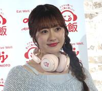 　「渋谷音飯プロジェクト」メディア発表会に出席したももいろクローバーＺ・佐々木彩夏