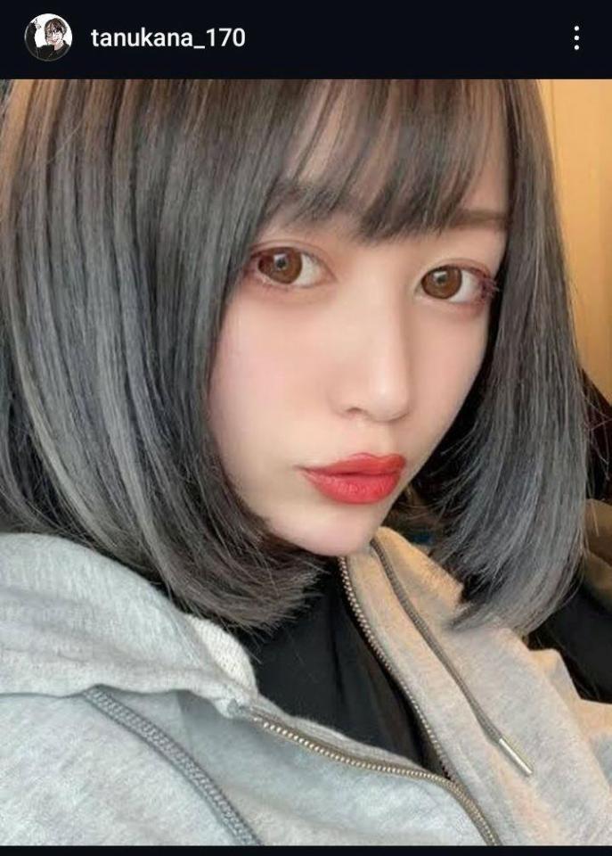 　たぬかなインスタグラム（＠ｔａｎｕｋａｎａ＿１７０）より