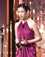 　最優秀主演女優賞に輝いた河合優実