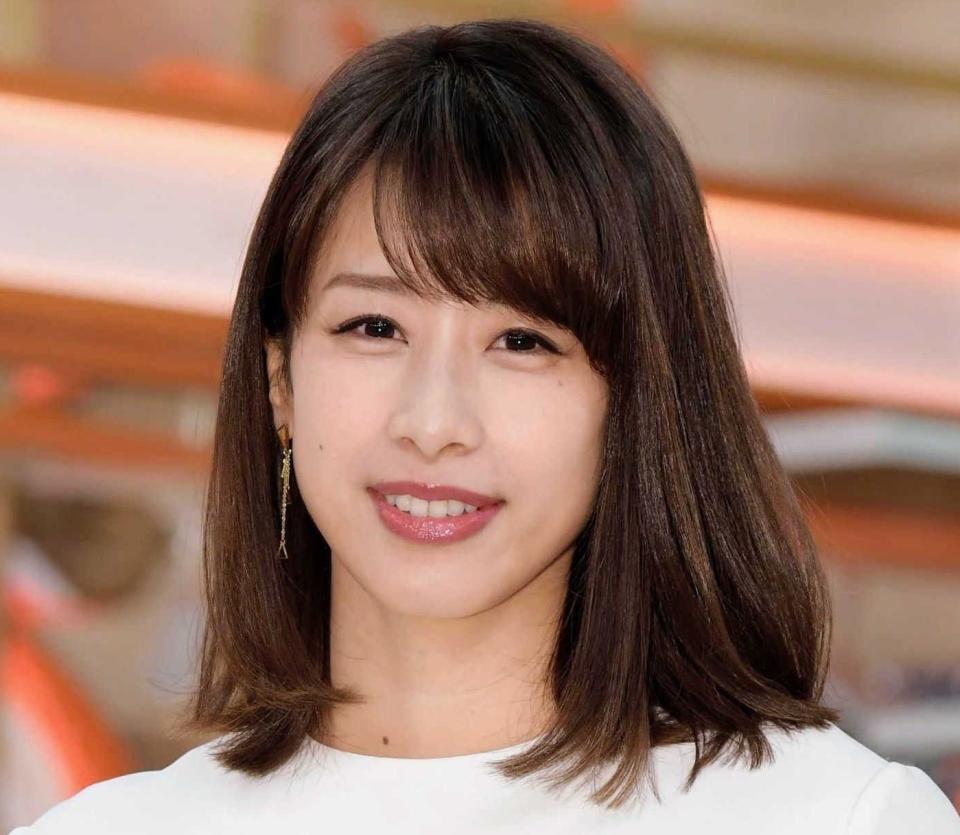 　加藤綾子アナウンサー