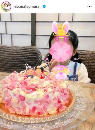 松村未央アナのインスタグラム＠ｍｉｏ．ｍａｔｓｕｍｕｒａ＿（３月３日付）より