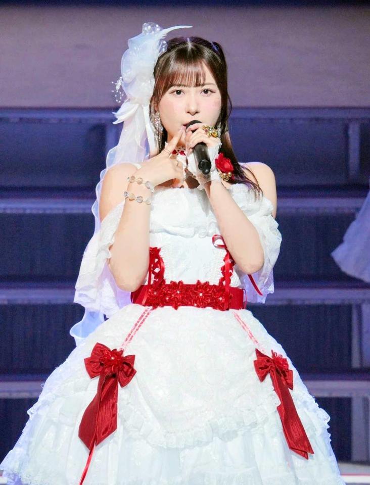 　コンサートツアー初日に参加したモーニング娘。生田衣梨奈