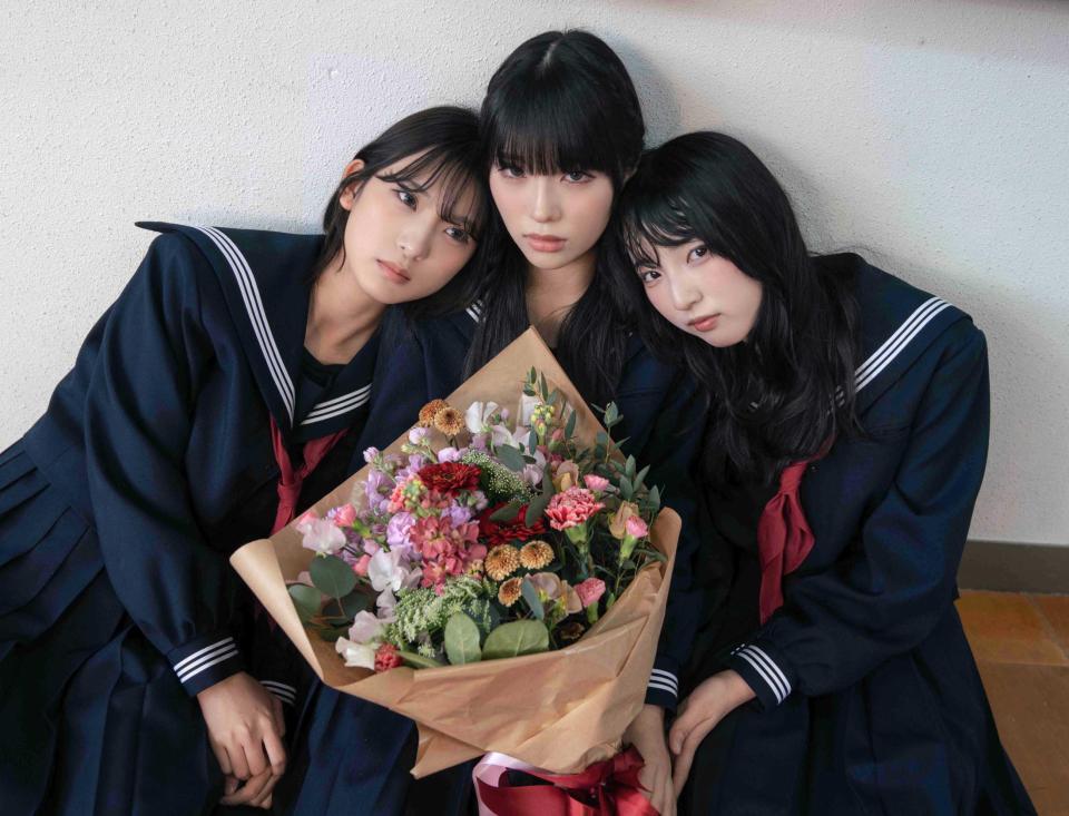 　（左から）莉音、姫花、紅留美