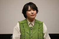 　取材会に登場した丸山礼