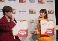 　自身のご褒美を答えた増子敦貴（左）と若槻千夏