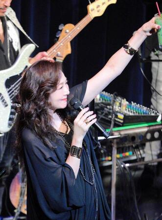 　恒例のビルボードライブ東京公演を行った杏里