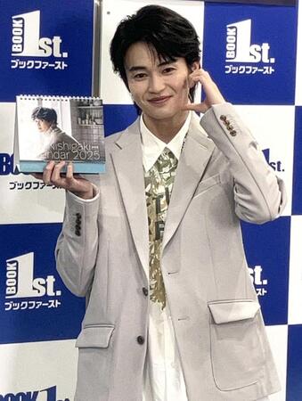 　イベントに出席した西垣匠