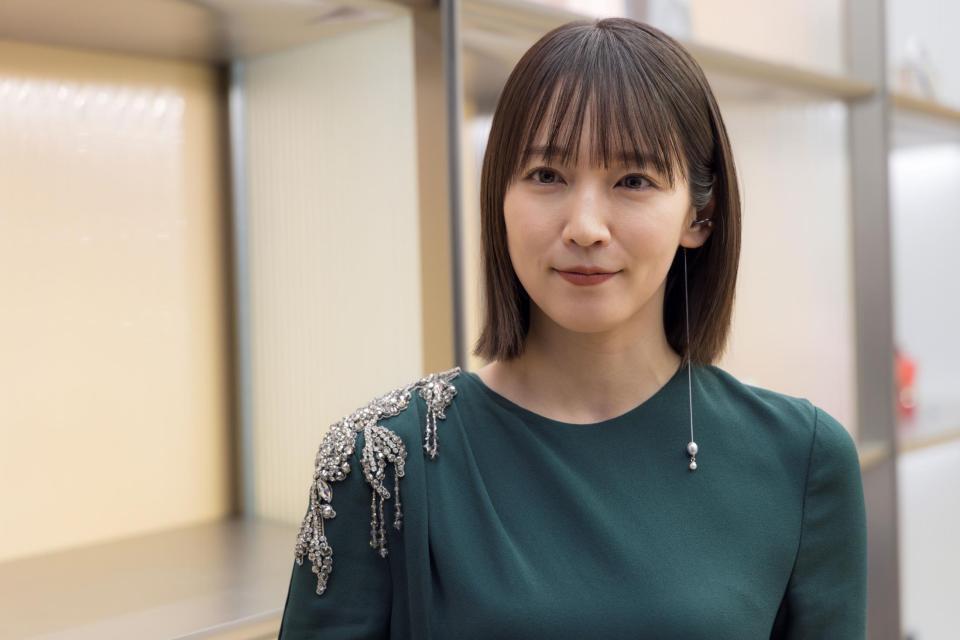 　イベントに登場した吉岡里帆