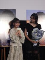 　（左から）太田結乃、広瀬すず＝都内