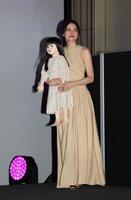 　映画「ドールハウス」のがい旋報告会に登場した長澤まさみ＝東京・東京ポートシティ竹芝（撮影・佐々木彰尚）