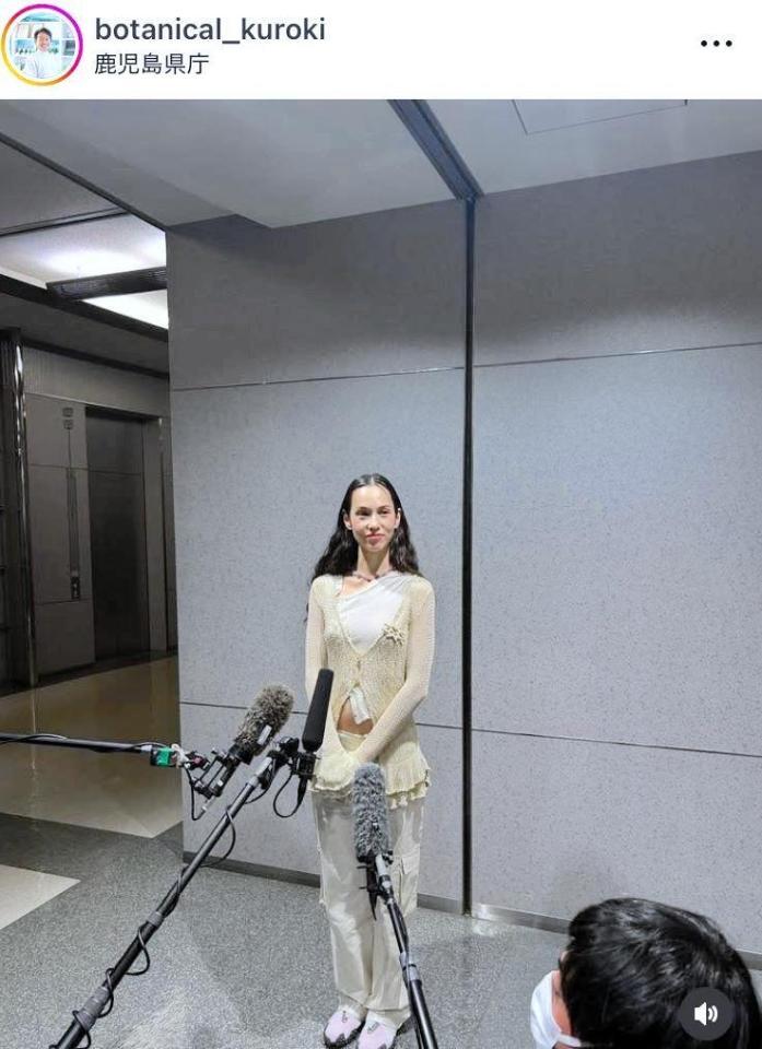 黒木靖之社長のインスタグラム＠ｂｏｔａｎｉｃａｌ＿ｋｕｒｏｋｉより 