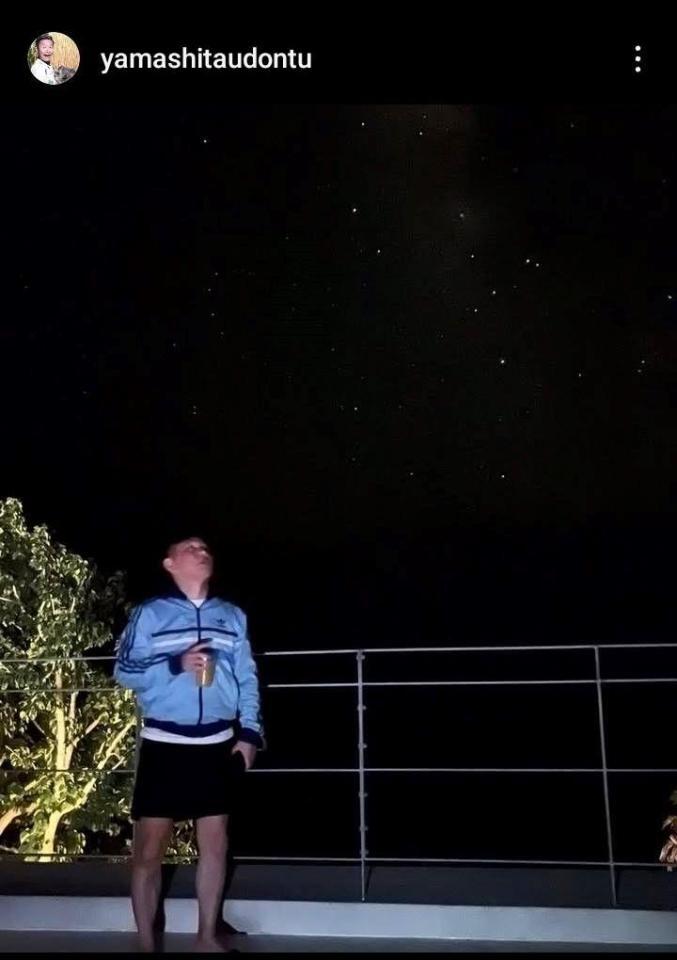 　オモロー山下インスタグラム（＠ｙａｍａｓｈｉｔａｕｄｏｎｔｕ）より。