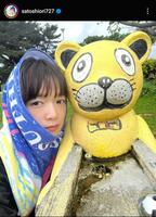 　佐藤栞里インスタグラム＠ｓａｔｏｓｈｉｏｒｉ７２７から