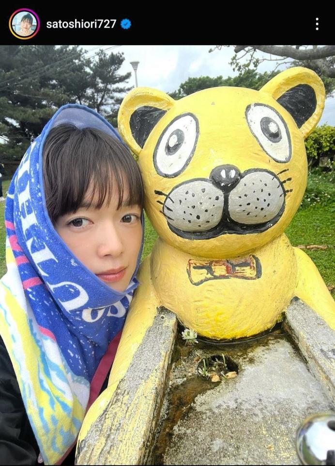 　佐藤栞里インスタグラム＠ｓａｔｏｓｈｉｏｒｉ７２７から