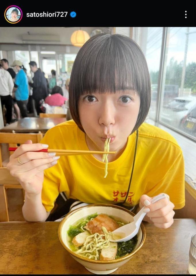 　佐藤栞里インスタグラム＠ｓａｔｏｓｈｉｏｒｉ７２７から