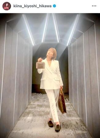 　氷川きよしのインスタグラム＠ｋｉｉｎａ＿ｋｉｙｏｓｈｉ＿ｈｉｋａｗａより