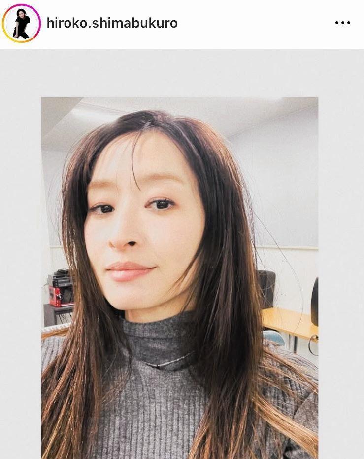 　１月の島袋寛子のインスタグラム＠ｈｉｒｏｋｏ．ｓｈｉｍａｂｕｋｕｒｏより
