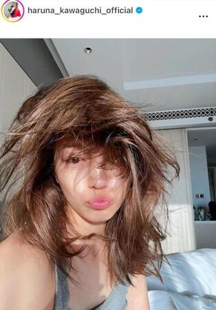 川口春奈のインスタグラム＠ｈａｒｕｎａ＿ｋａｗａｇｕｃｈｉ＿ｏｆｆｉｃｉａｌより