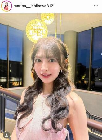 石川満里奈のインスタグラム＠ｍａｒｉｎａ＿＿ｉｓｈｉｋａｗａ８１２より 