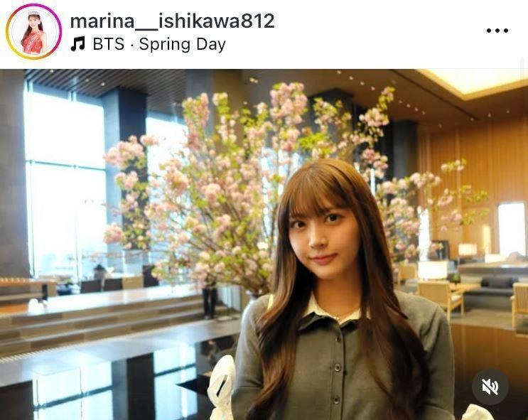 石川満里奈のインスタグラム＠ｍａｒｉｎａ＿＿ｉｓｈｉｋａｗａ８１２より 