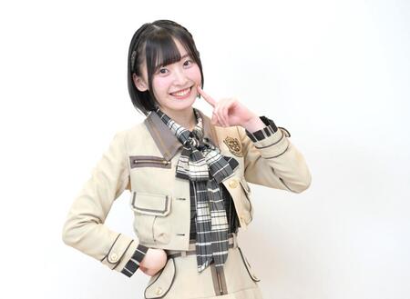 　ＡＫＢ４８・坂川陽香（撮影・伊藤笙子）