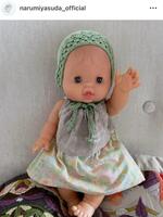 帽子も服も手作り。安田成美のインスタグラム＠ｎａｒｕｍｉｙａｓｕｄａ＿ｏｆｆｉｃｉａｌより