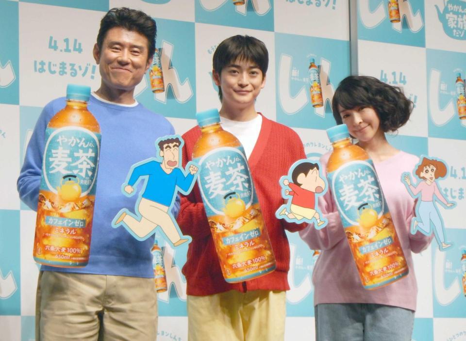 　（左から）原田泰造、高橋文哉、麻生久美子