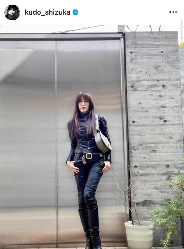 工藤静香のインスタグラム＠ｋｕｄｏ＿ｓｈｉｚｕｋａより
