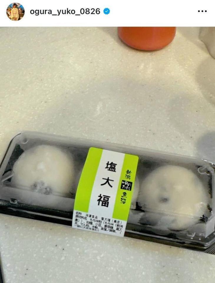 小倉優子のインスタグラム＠ｏｇｕｒａ＿ｙｕｋｏ＿０８２６より