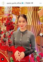　剛力彩芽のインスタグラム＠ａｙａｍｅ＿ｇｏｒｉｋｉ＿ｏｆｆｉｃｉａｌより 