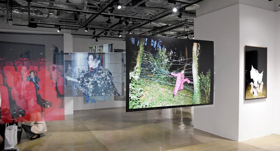 　１１日から開催される三宅健写真集刊行記念写真展（撮影・佐藤厚）