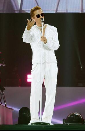 　復帰ステージで熱唱したＥＸＩＬＥ　ＡＴＳＵＳＨＩ