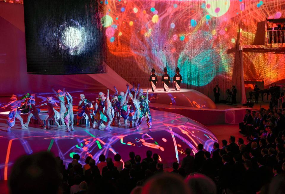 　大阪・関西万博の開会式で披露されたパフォーマンス