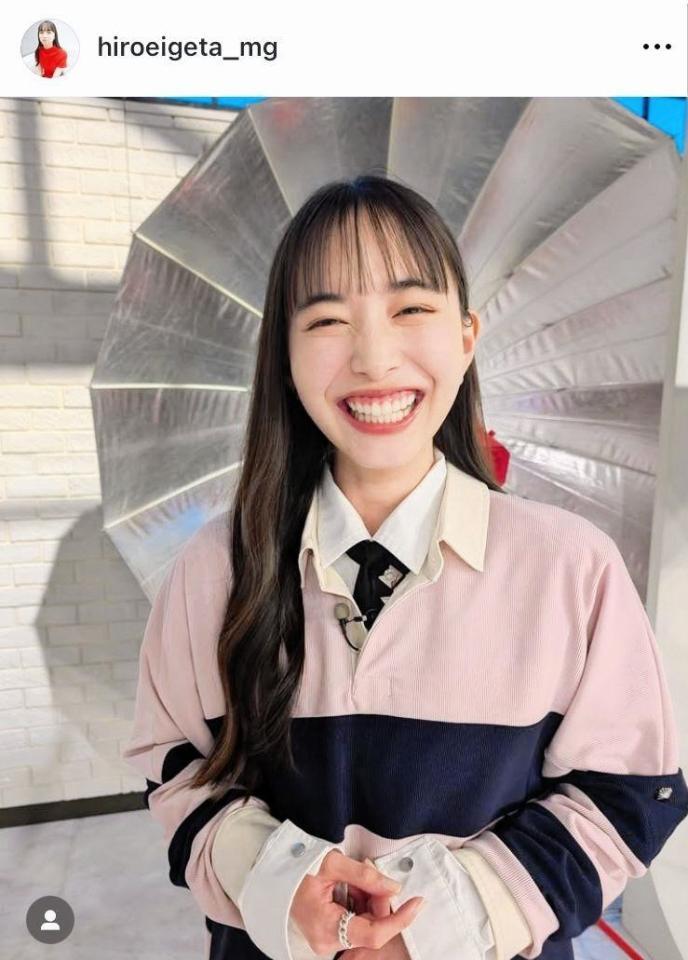 「おしゃれクリップ」でも笑顔の井桁弘恵マネージャー公式アカウントのインスタグラム＠ｈｉｒｏｅｉｇｅｔａ＿ｍｇより。