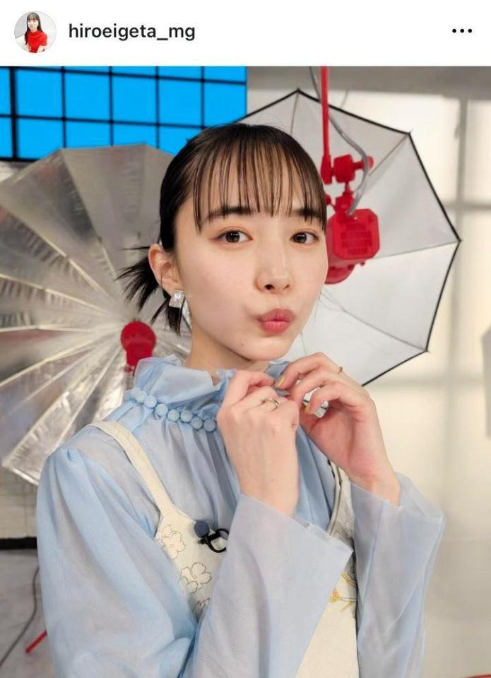 「おしゃれクリップ」収録時の井桁弘恵マネージャー公式アカウントのインスタグラム＠ｈｉｒｏｅｉｇｅｔａ＿ｍｇより。