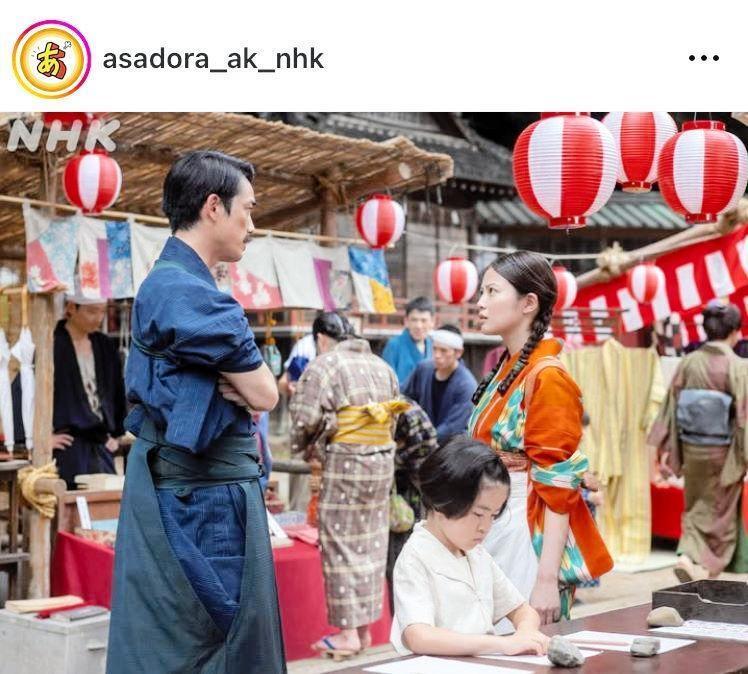 第３週「なんのために生まれて」の一場面。朝ドラ「あんぱん」公式インスタグラム＠ａｓａｄｏｒａ＿ａｋ＿ｎｈｋより。