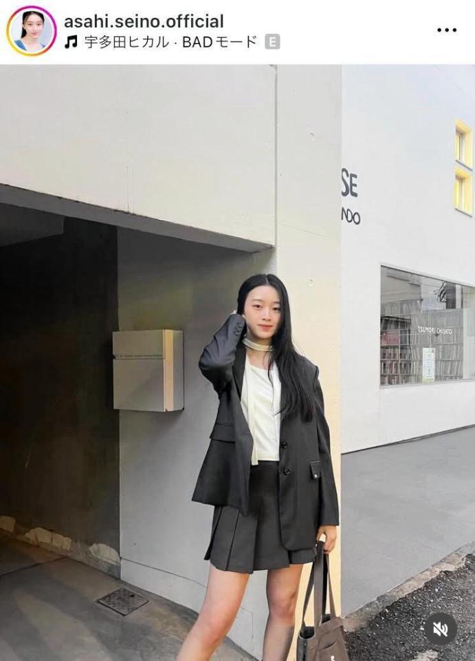 色気ただようショットも。清乃あさ姫のインスタグラム＠ａｓａｈｉ．ｓｅｉｎｏ．ｏｆｆｉｃｉａｌより。