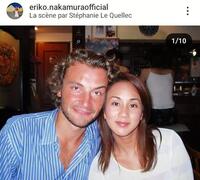 夫３０歳、中村江里子３２歳の写真。インスタグラム＠ｅｒｉｋｏ．ｎａｋａｍｕｒａｏｆｆｉｃｉａｌ（２４年３月）より