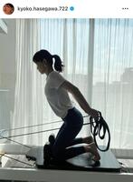 　長谷川京子の公式インスタグラム＠ｋｙｏｋｏ．ｈａｓｅｇａｗａ．７２２より