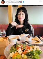 　長谷川京子の公式インスタグラム＠ｋｙｏｋｏ．ｈａｓｅｇａｗａ．７２２より