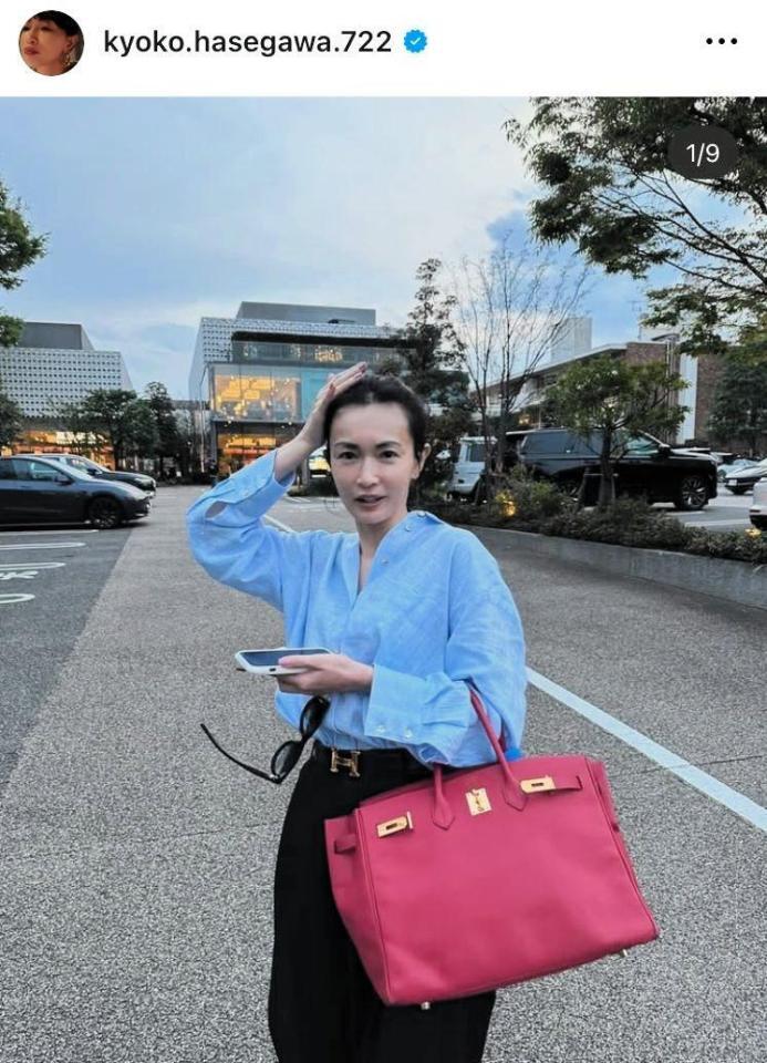 　長谷川京子の公式インスタグラム＠ｋｙｏｋｏ．ｈａｓｅｇａｗａ．７２２より