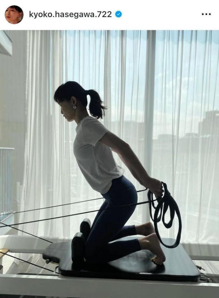 　長谷川京子の公式インスタグラム＠ｋｙｏｋｏ．ｈａｓｅｇａｗａ．７２２より
